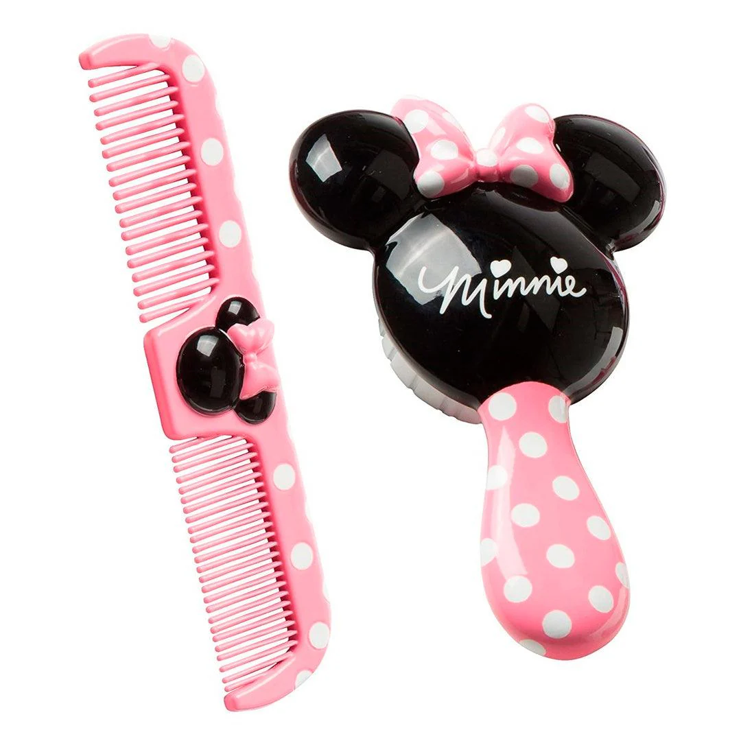 Disney Minnie Mouse Brush & Comb Kit