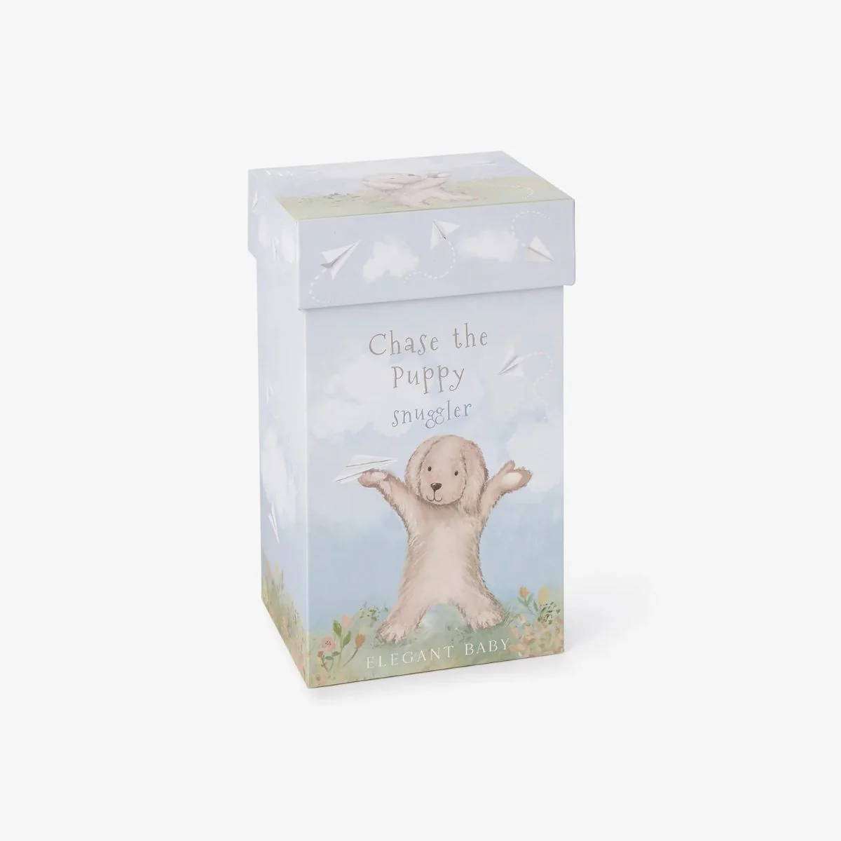 Elegant Baby Chase the Puppy Snuggler Plush Security Blanket w/ Gift Box - Image 4