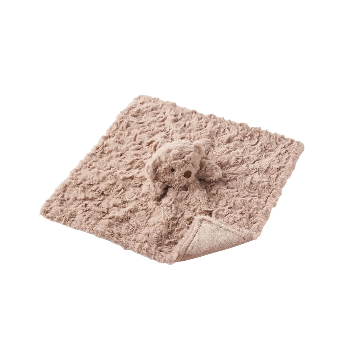 Elegant Baby Plush Bear Baby Security Blanket - Image 2