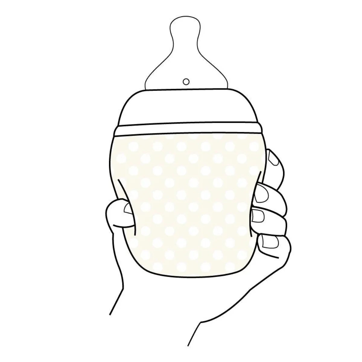 Élhée Baby Bottle Anti-Colic - Tartine Et Chocolat Grey 150 ml - Image 7