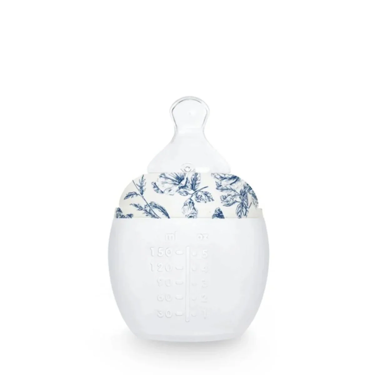 Élhée Baby Bottle 150ml Tartine et Chocolat Toile de Jouy Blue 0M+ - Image 4