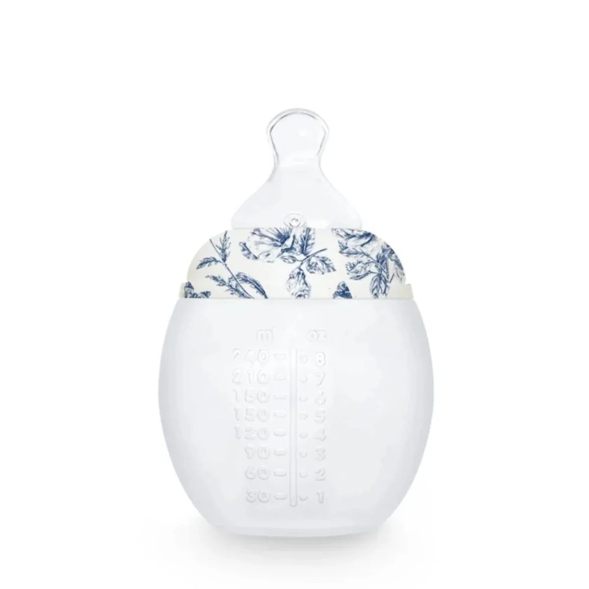 Élhée Baby Bottle 240ml Tartine et Chocolat Toile de Jouy Blue 0M+ - Image 3