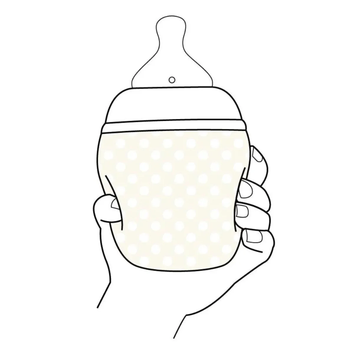 Élhée Baby Bottle 240ml Tartine et Chocolat Toile de Jouy Blue 0M+ - Image 6