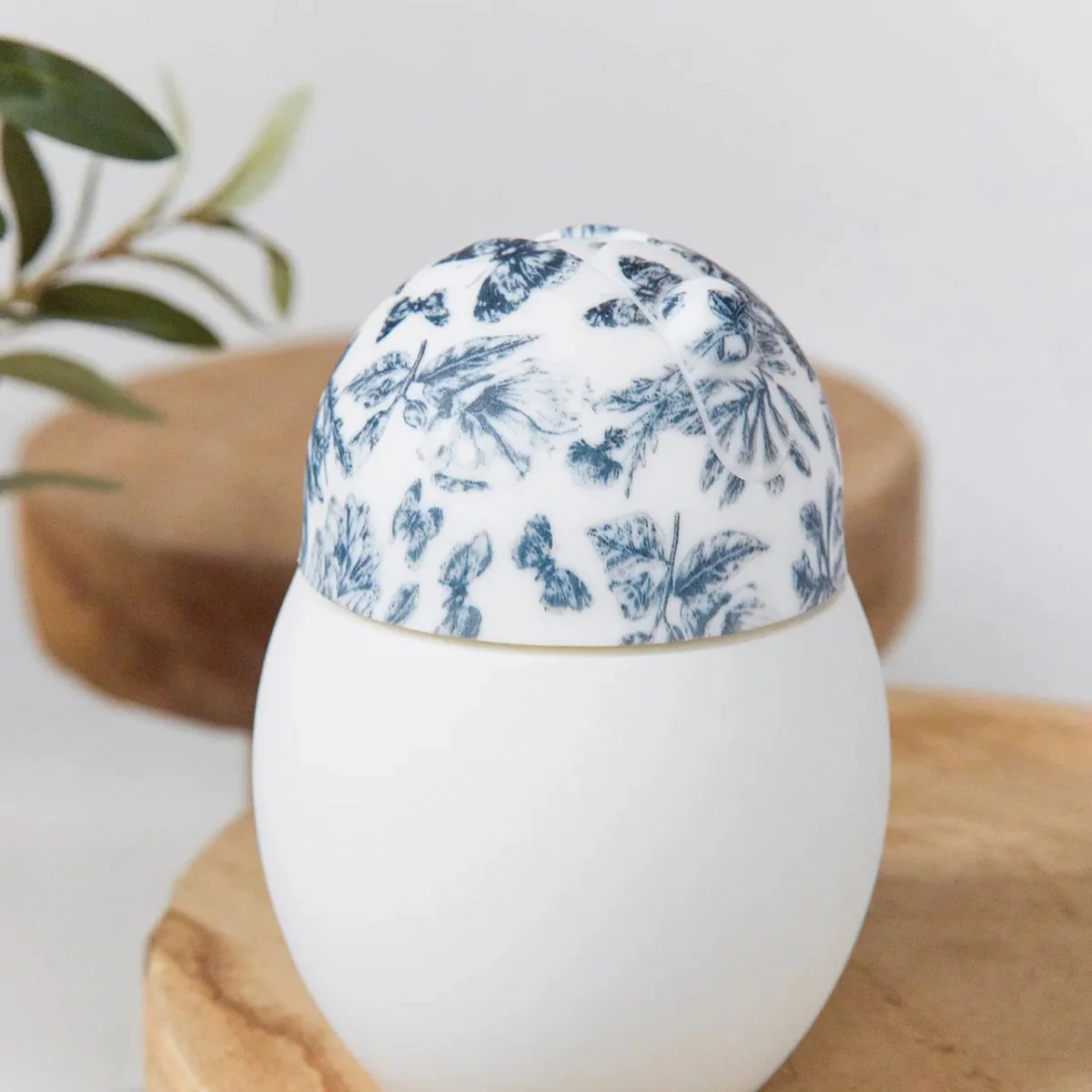 Élhée Weighted Straw Cup Tartine et Chocolat Toile de Jouy Blue 240 ml 9M+ - Image 11