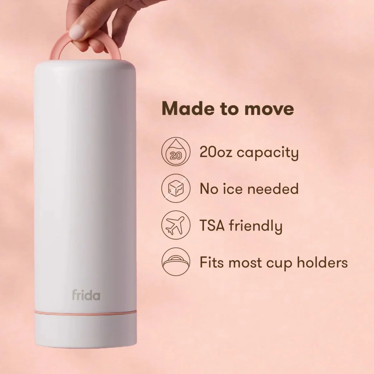 Frida Mom Flow + Go Breastmilk Cooler Bottle 20 oz - Image 6