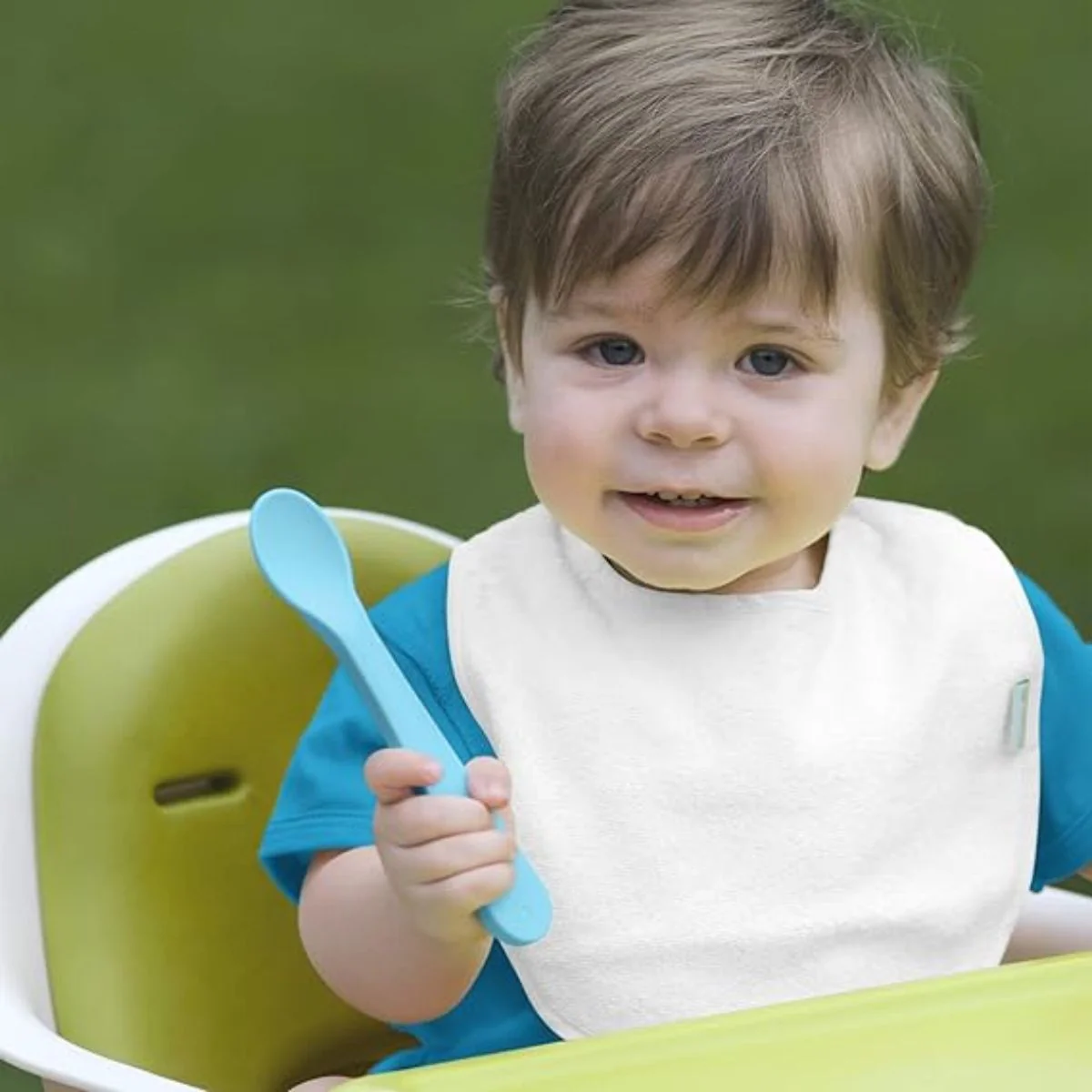 Green Sprouts Stay-Dry Everyday Bibs 10 pack - Rose Set - Image 4