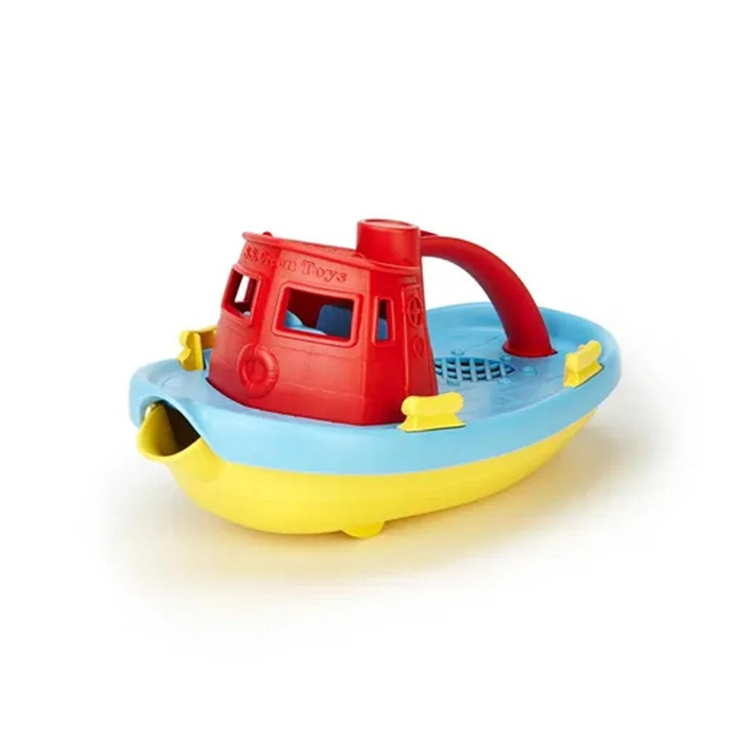 Green Toys Bath Toy - Tugboat - Image 3