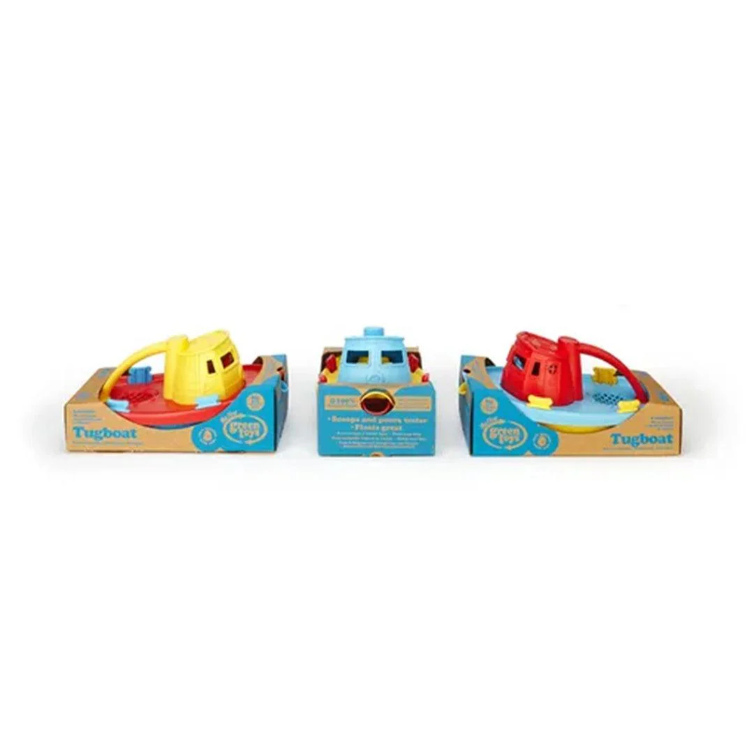 Green Toys Bath Toy - Tugboat - Image 5