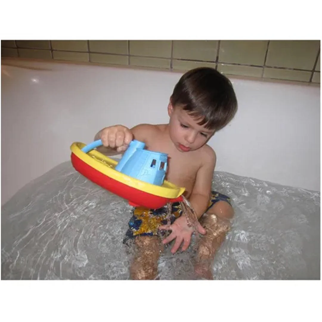 Green Toys Bath Toy - Tugboat - Image 8