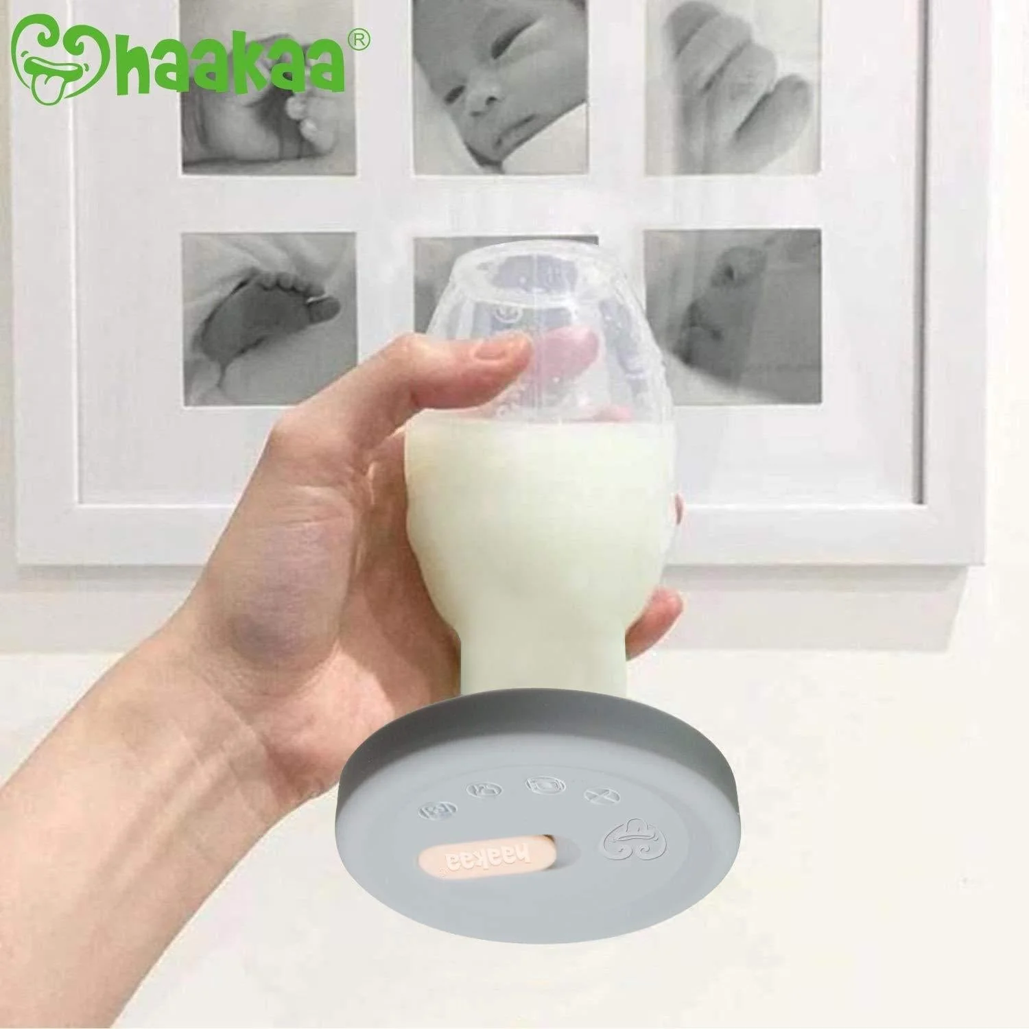 Haakaa New Silicone Breast Pump Cap (1 pk) - Image 2