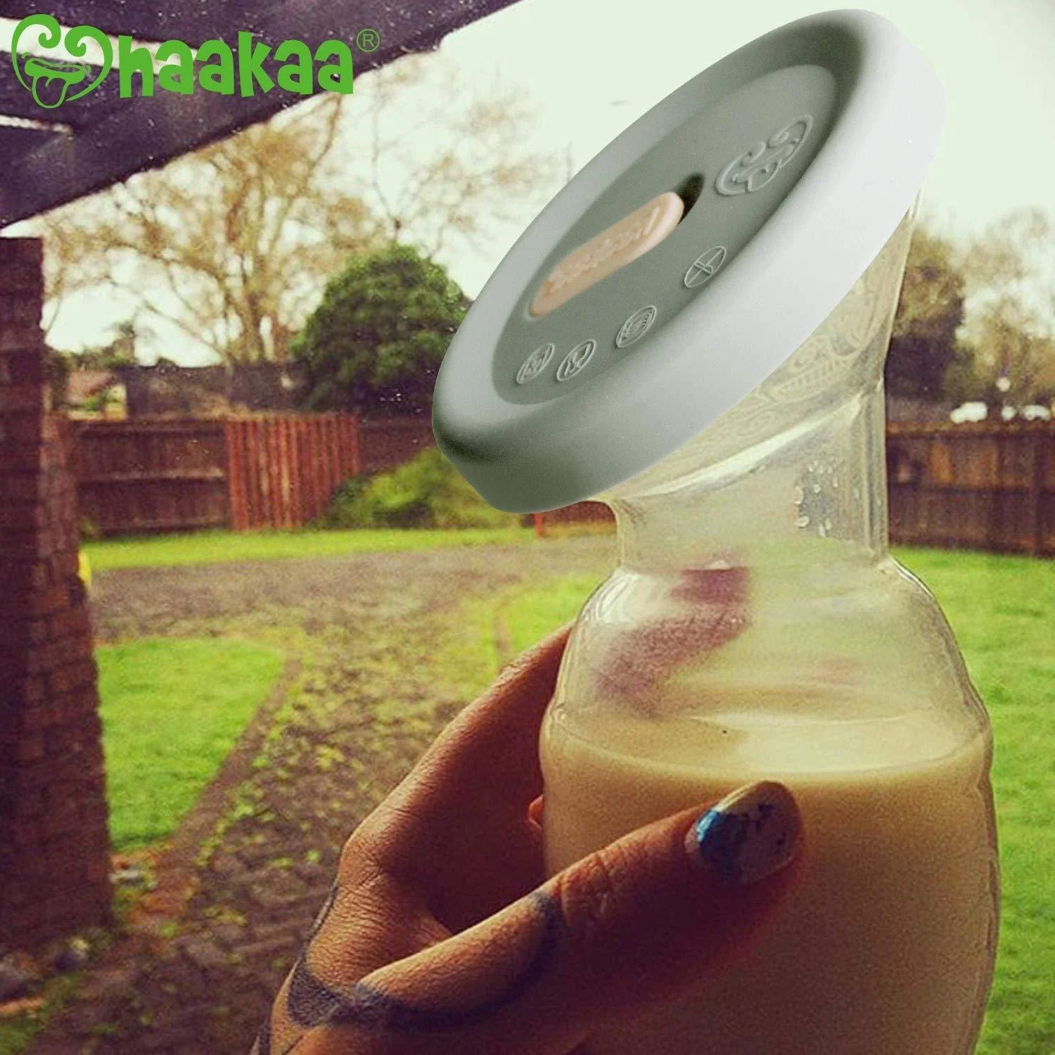 Haakaa New Silicone Breast Pump Cap (1 pk) - Image 3