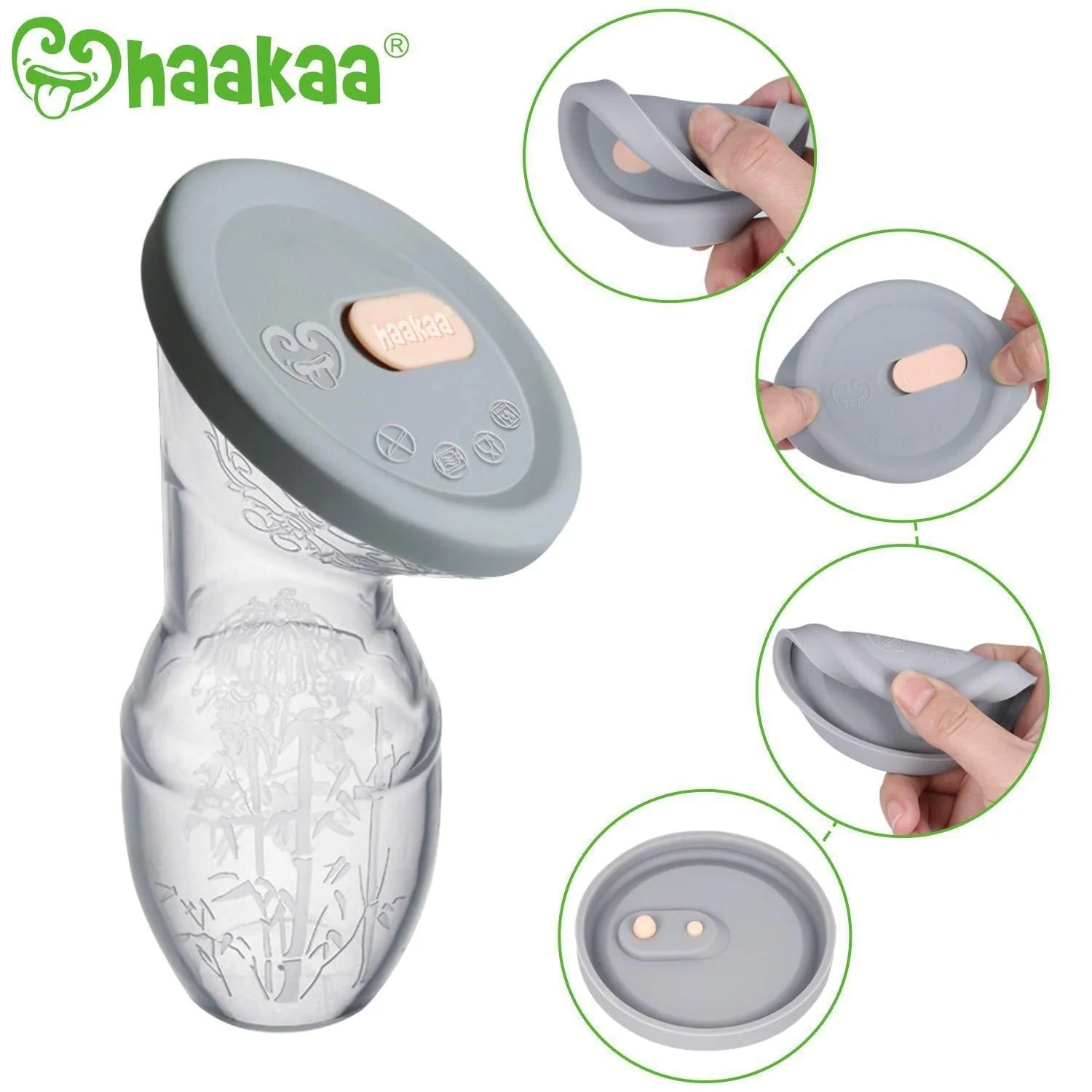 Haakaa New Silicone Breast Pump Cap (1 pk) - Image 4
