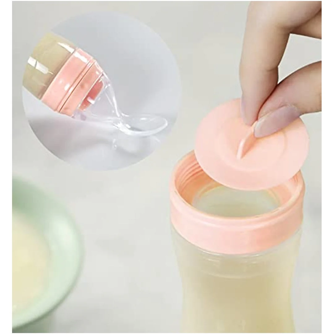 Haakaa Silicone Baby Food Dispensing Spoon Feeder 4oz - Image 6