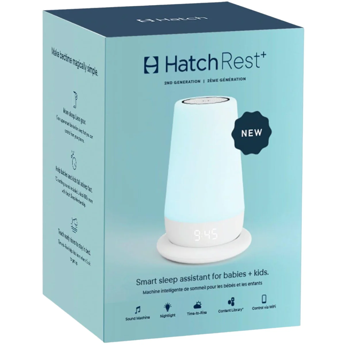 Hatch Rest+ 2nd Gen Night Light / Sound Machine with Battery - Image 12
