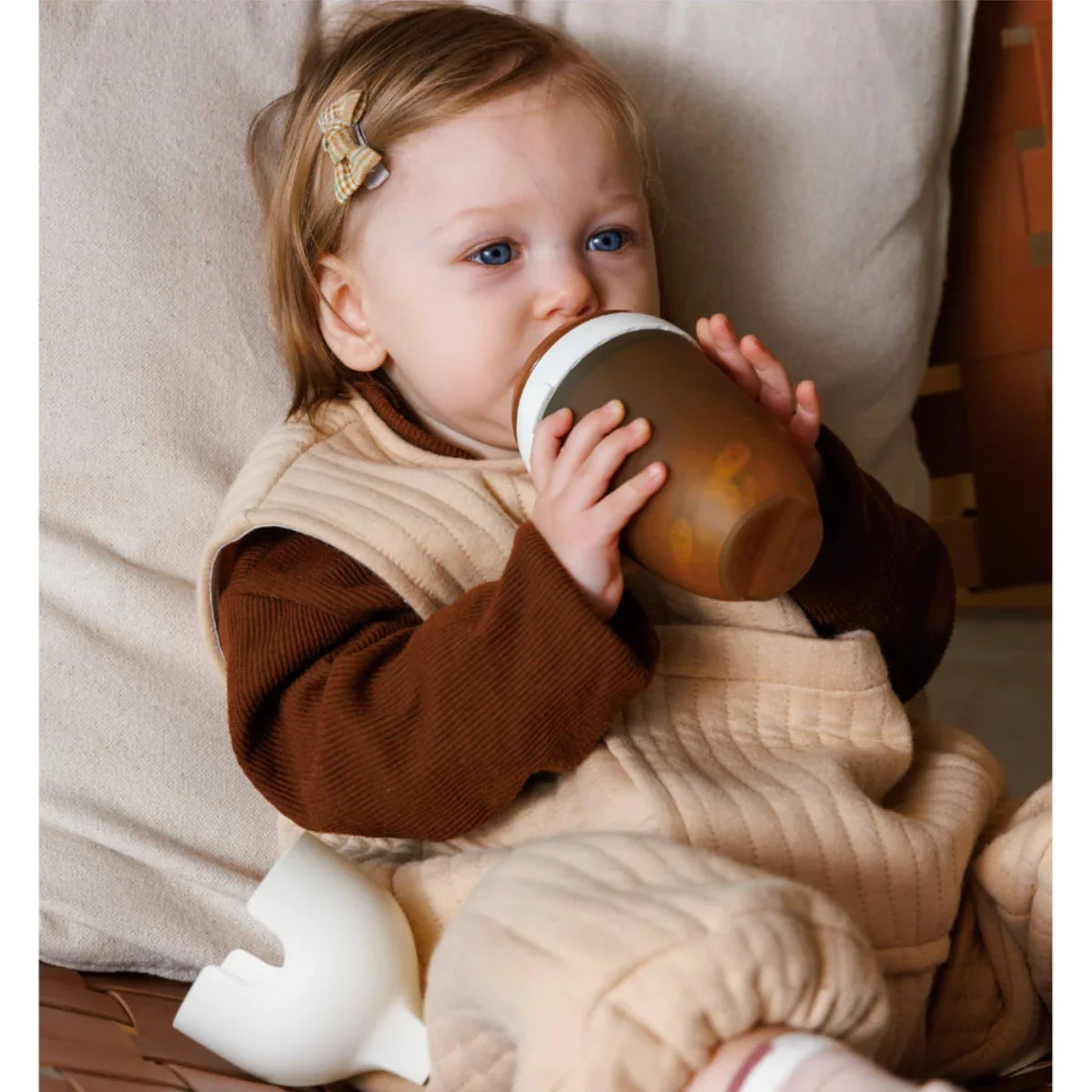HEORSHE Ultra Wide Neck Baby Bottle 5 OZ - White - Image 5