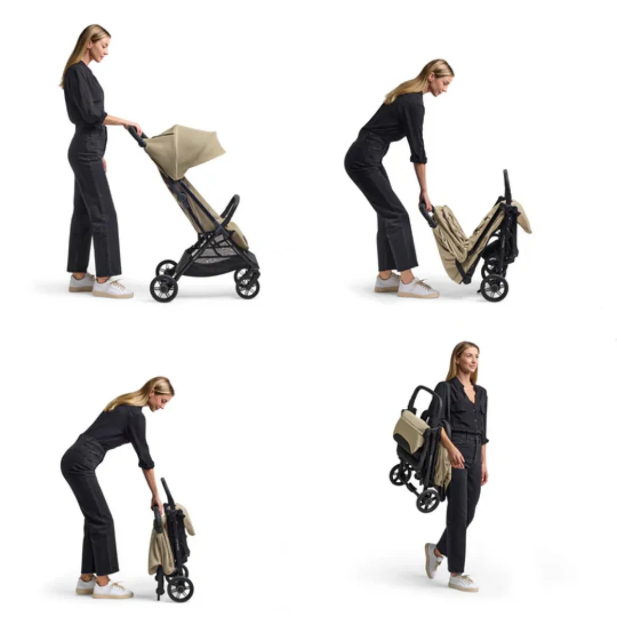 Inglesina Quid³ Stroller - Lunar Beige - Image 6