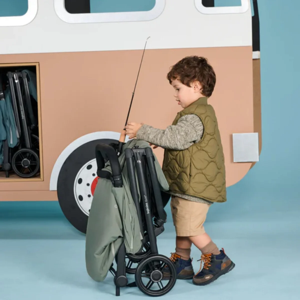 Inglesina Quid³ Stroller - Galaxy Gray - Image 6