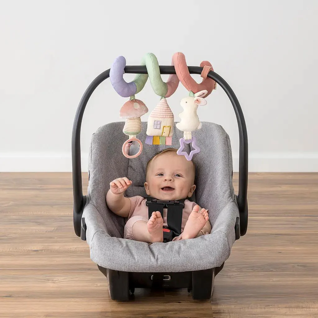 Itzy Ritzy Bitzy Spiral Car Seat - Pastel - Image 2