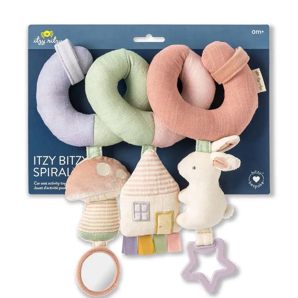 Itzy Ritzy Bitzy Spiral Car Seat - Pastel - Image 3