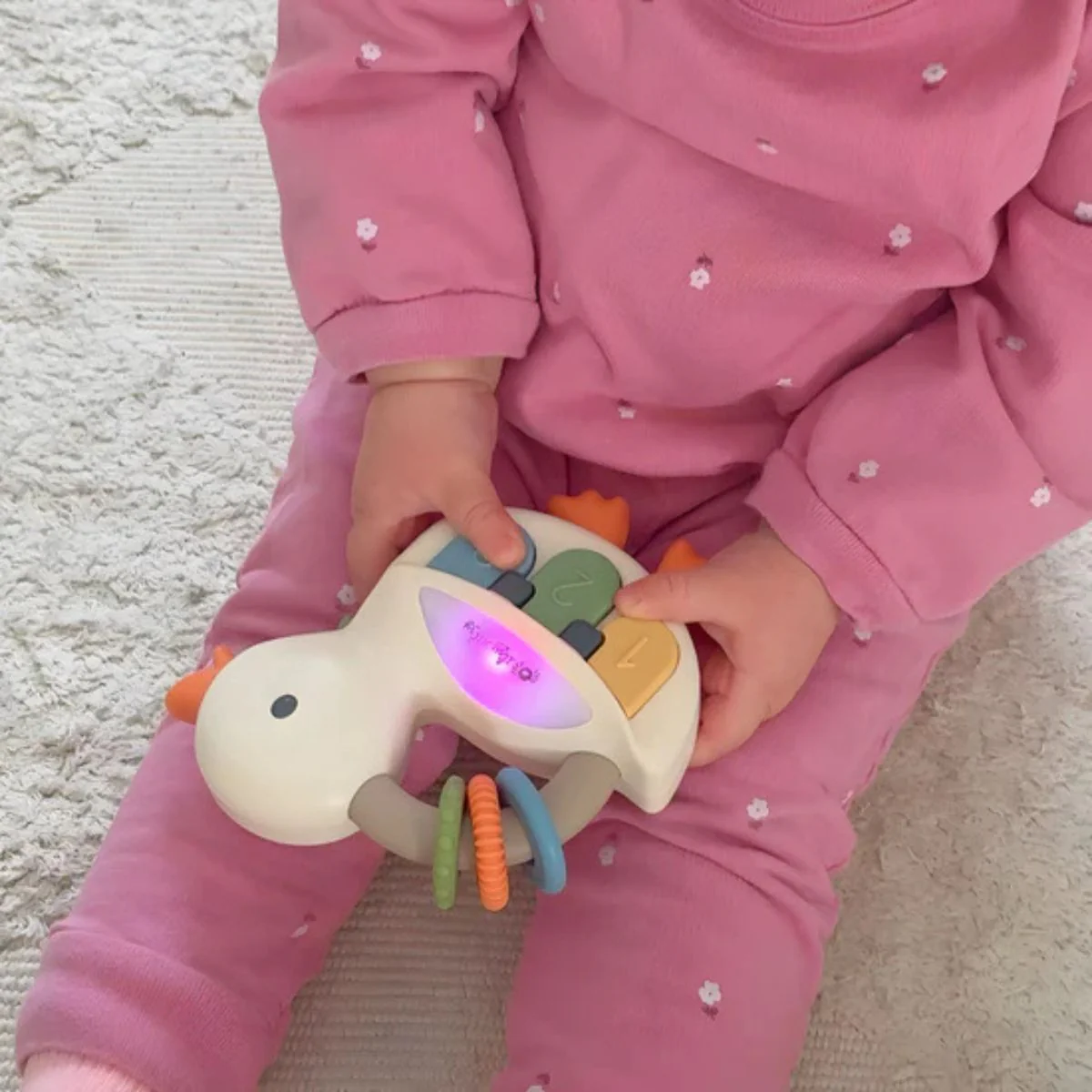 Itzy Ritzy Bitzy Tunes Light Up Interactive Piano Toy - Goose - Image 11