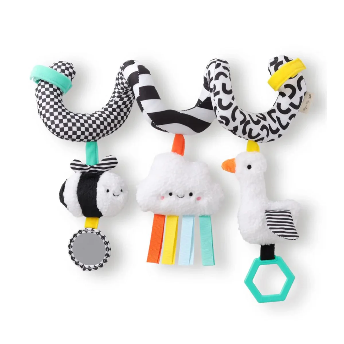 Itzy Ritzy Itzy Bitzy Spiral Car Seat & Stroller Activity Toy - High Contrast