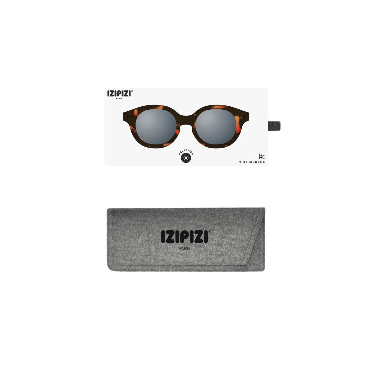 Izipizi Sunglasses Kids 9-36M #C - Tortoise - Image 6