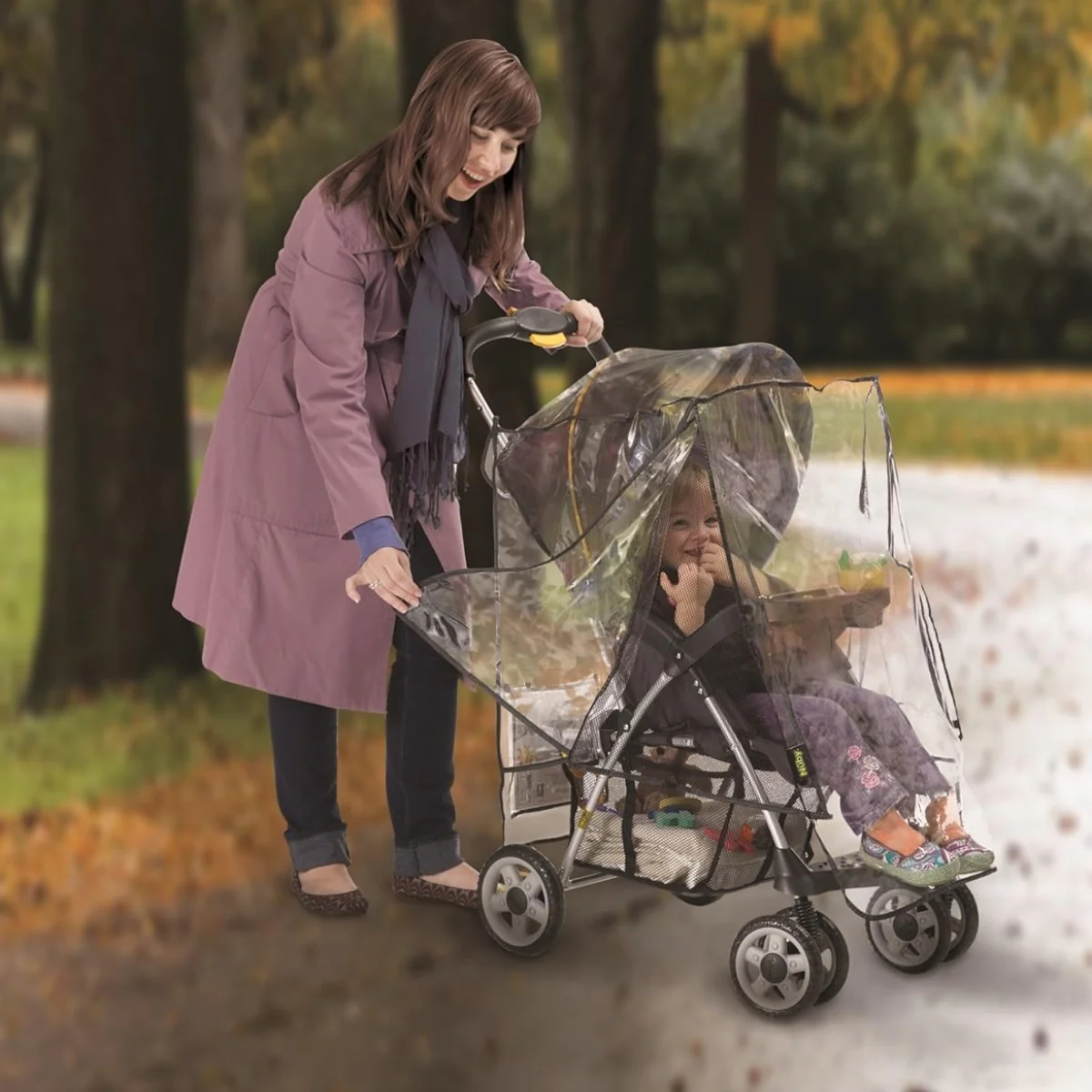 Jeep Deluxe Stroller Rain Cover - Image 3
