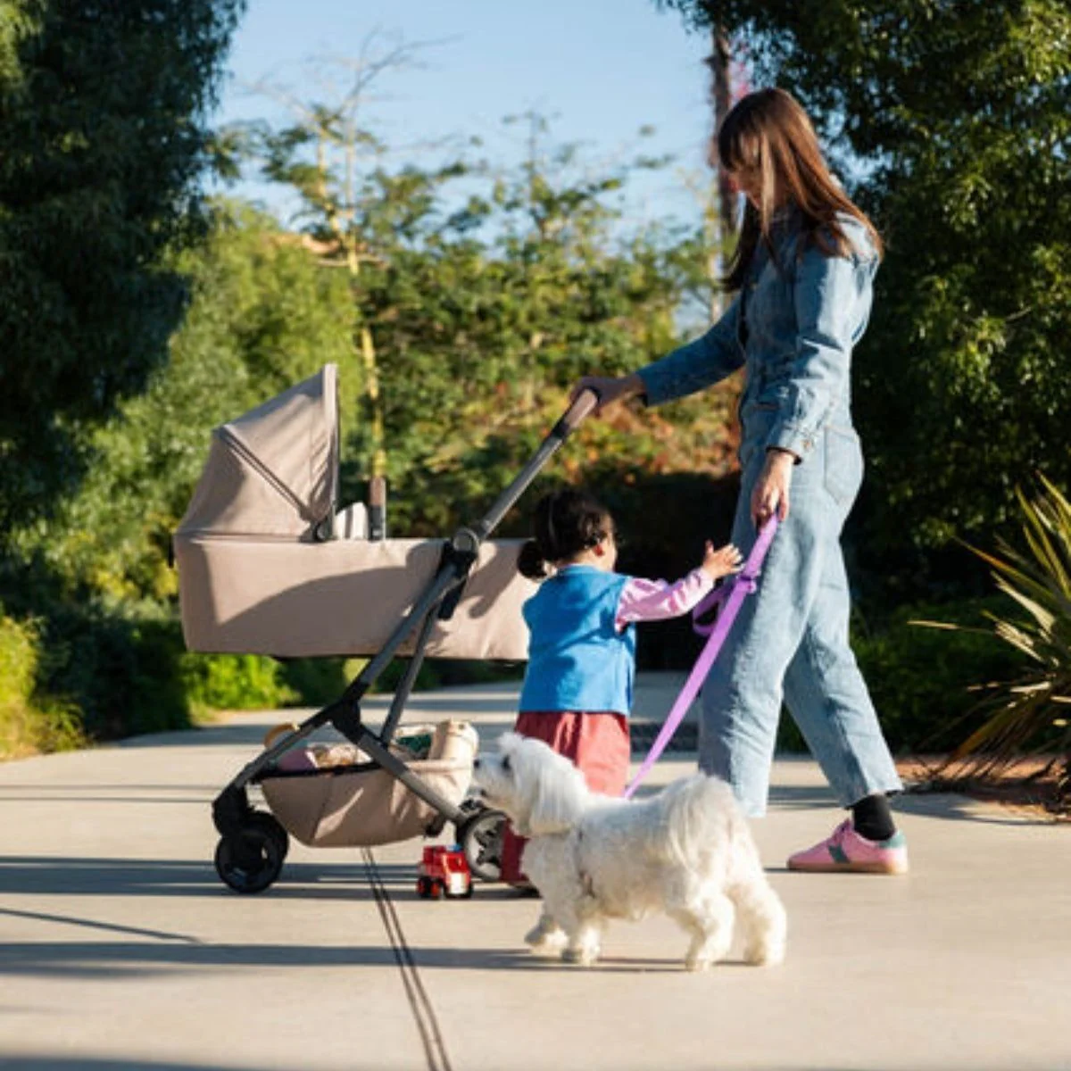 Joolz Aer2 Lightweight Compact Stroller - Dark Navy Blue - Image 13