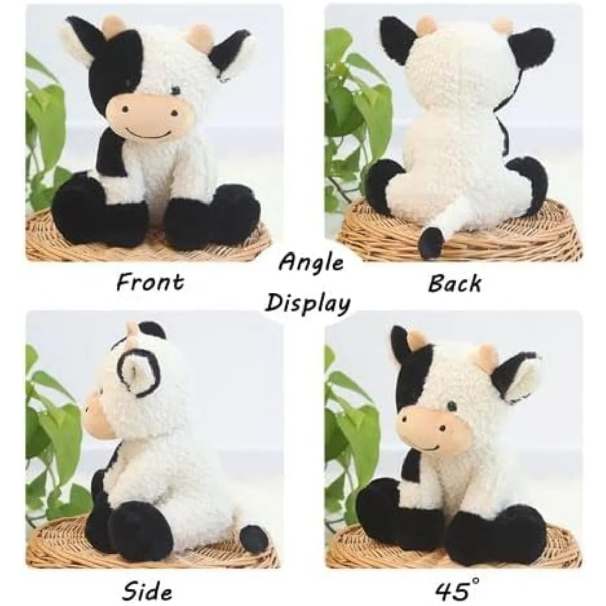 Kelly Toys 9 inches Stuffed Animal - Cow - Image 6
