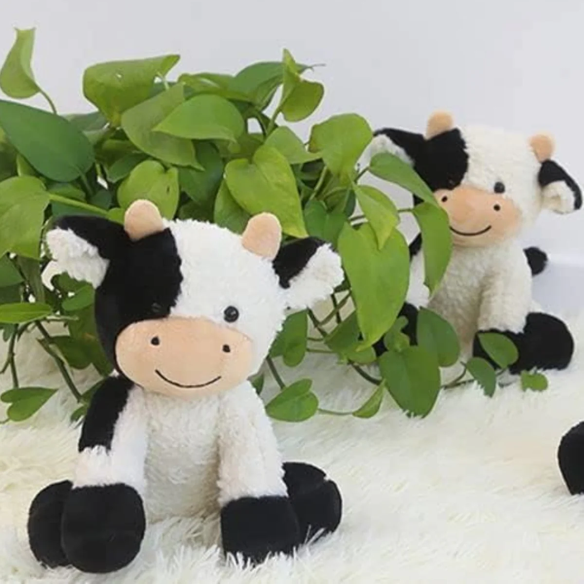Kelly Toys 9 inches Stuffed Animal - Cow - Image 7