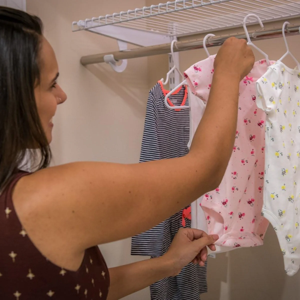 Primo Passi 6-Pack Infant & Toddler Clothing Hangers - White - Image 2