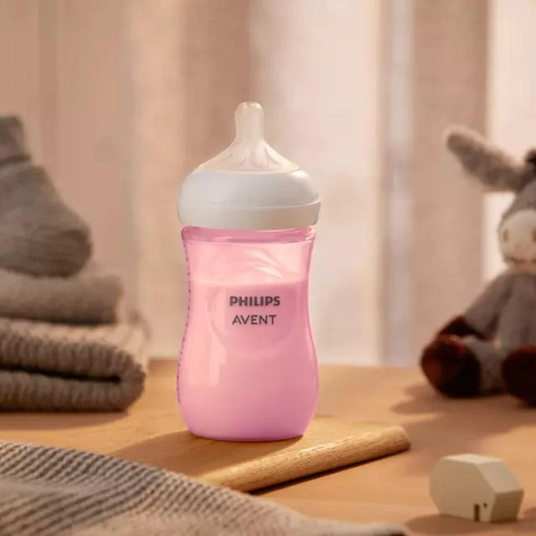 Kit De Mamadeiras & Acessórios Infantil Avent Rosa - Image 7