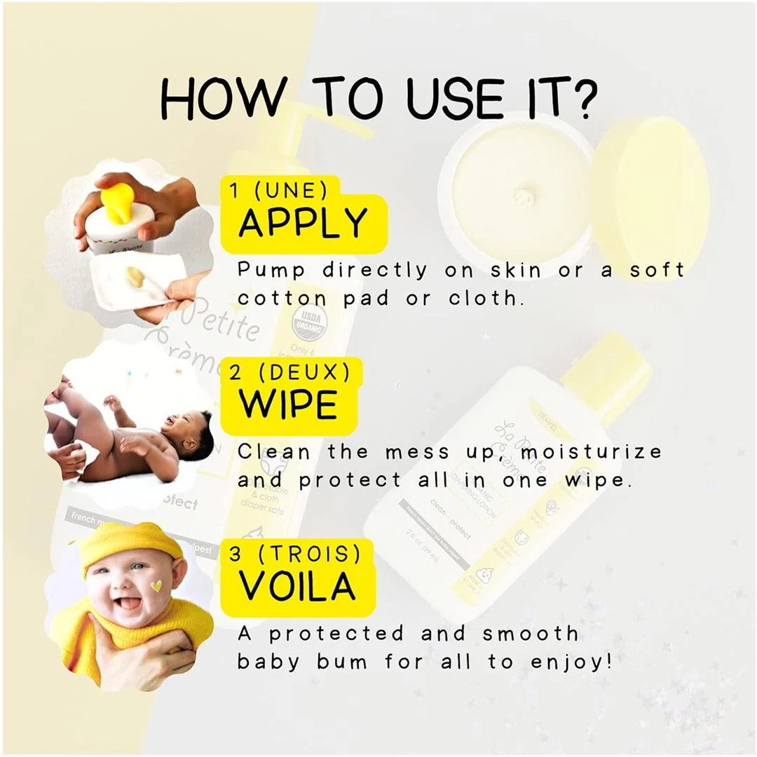 La Petite Creme Organic Diaper Rash Lotion - Image 8
