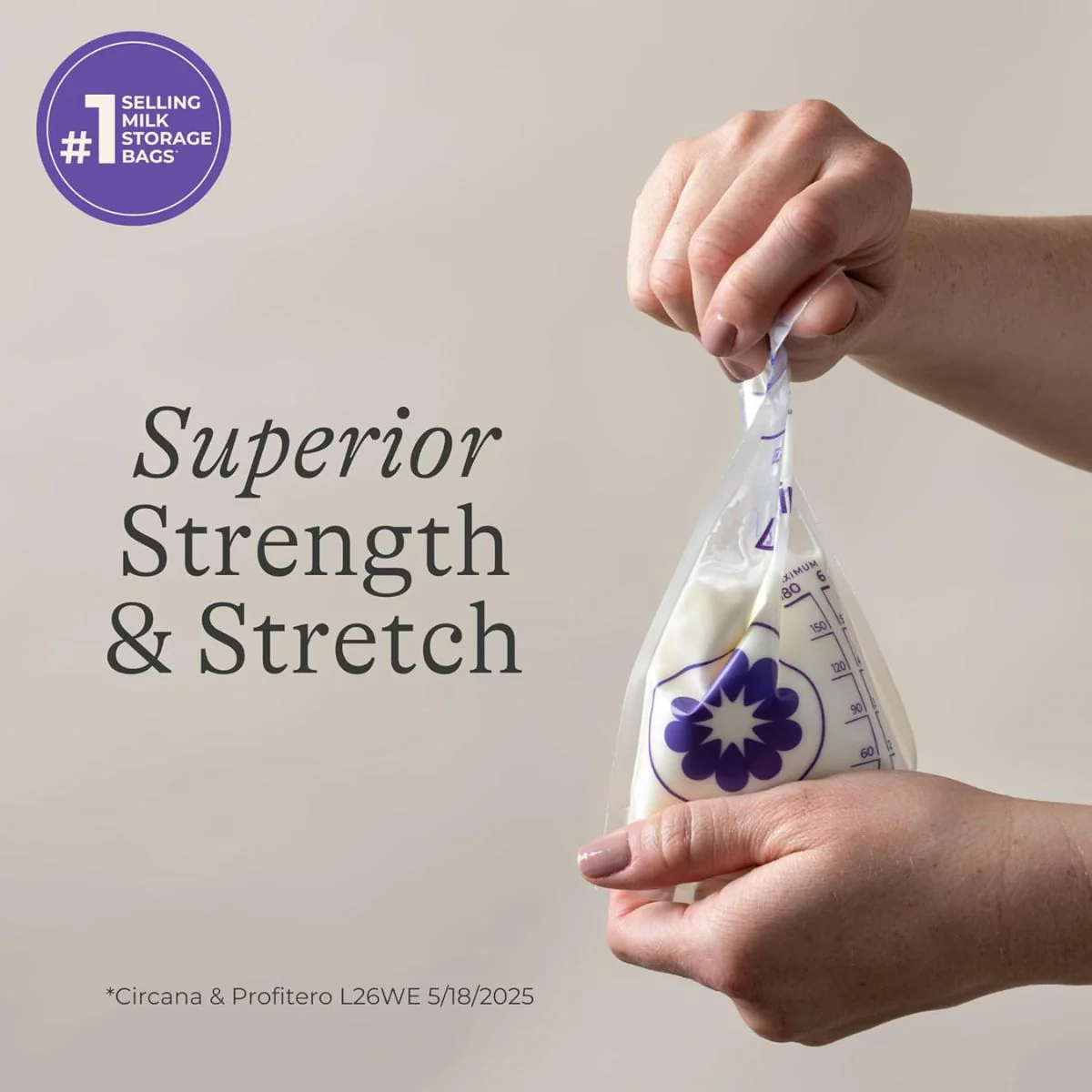 Lansinoh Breastmilk Storage Bags, 100 count - Image 4