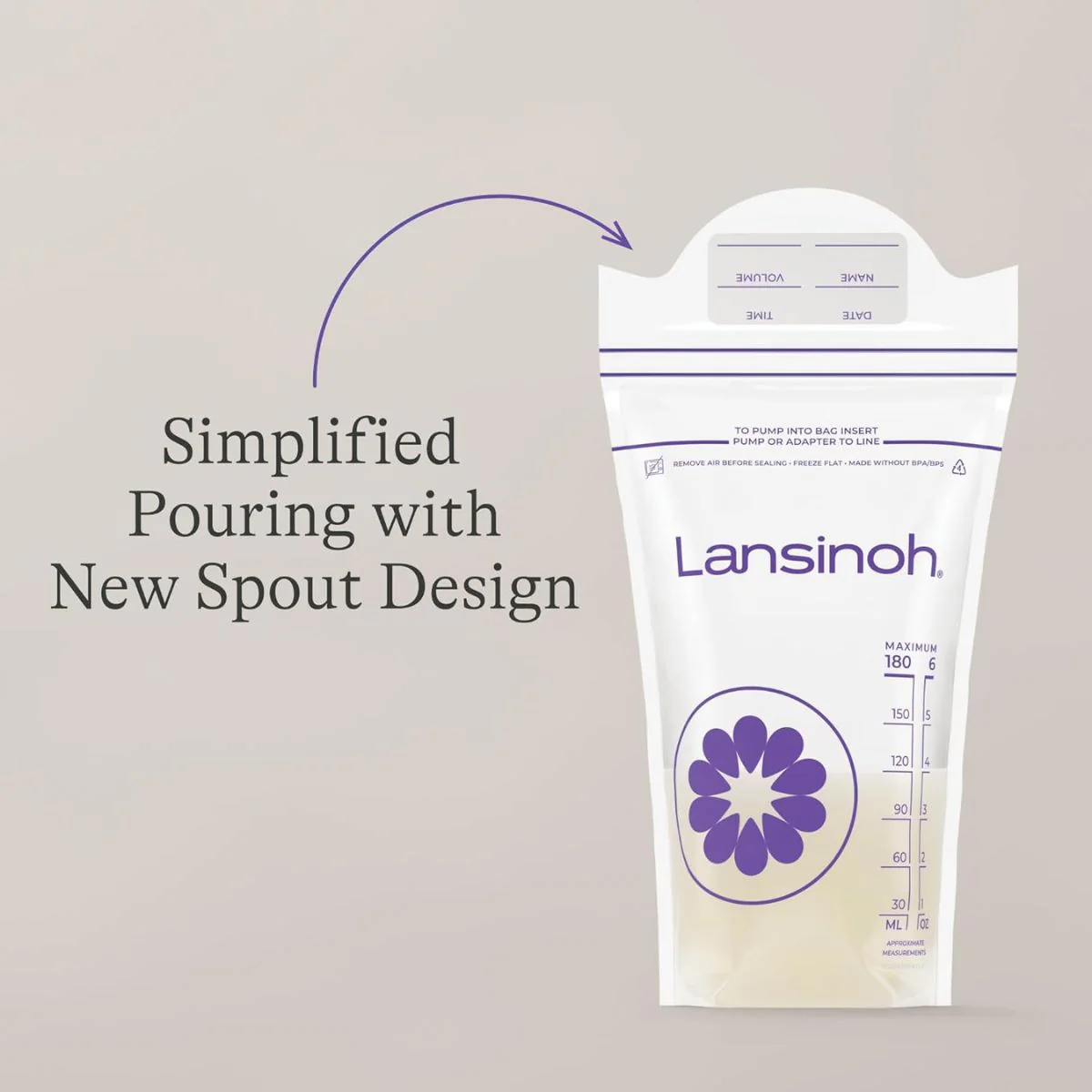 Lansinoh Breastmilk Storage Bags, 100 count - Image 7