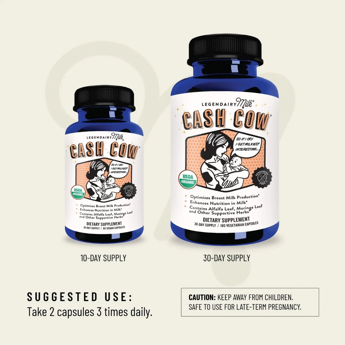 Legendairy Milk Cash Cow 60 caps - Image 4