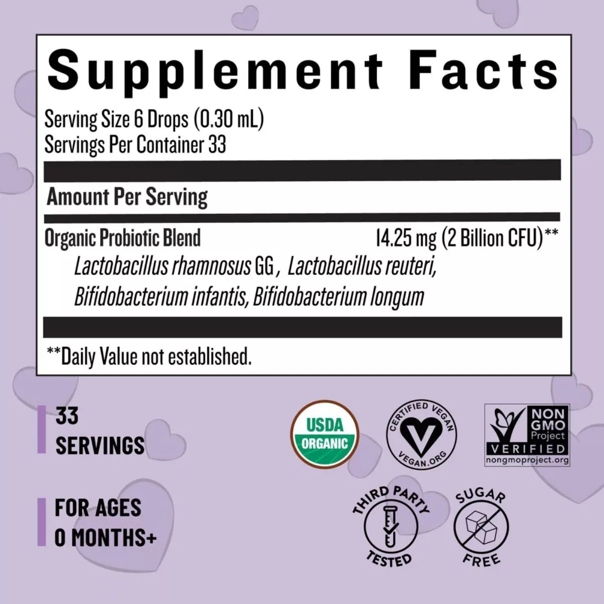 Legendairy Milk Organic Baby and Infant Probiotic Drops - Digestive Support - Image 3