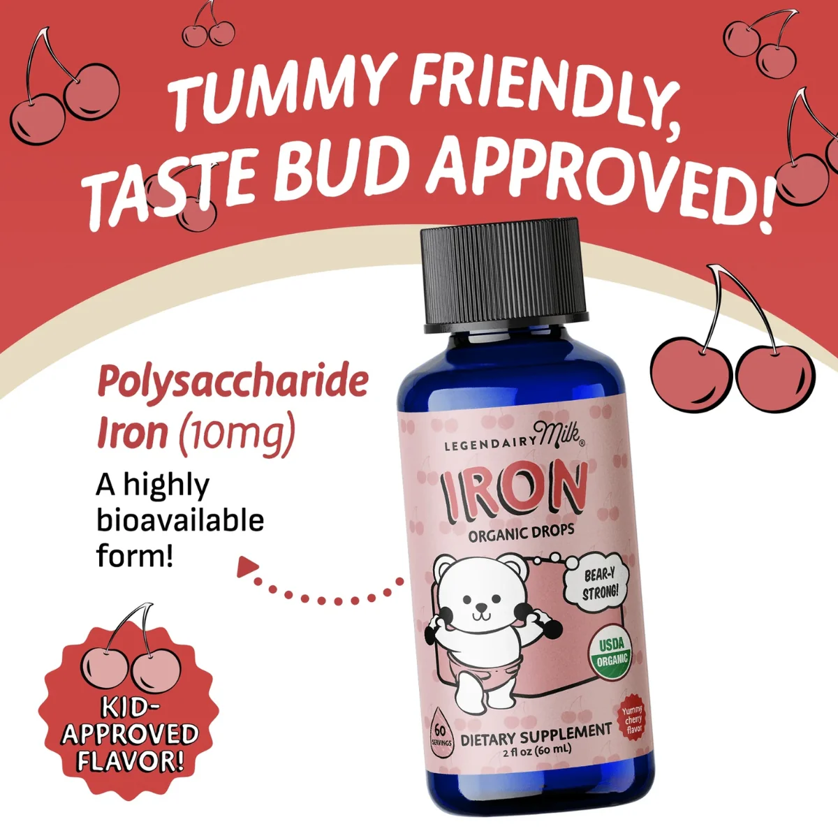 Legendairy Milk Organic Baby and Toddler Iron Drops - Image 3
