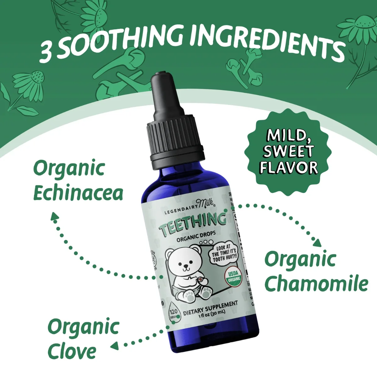 Legendairy Organic Baby Teething Gel - Image 3