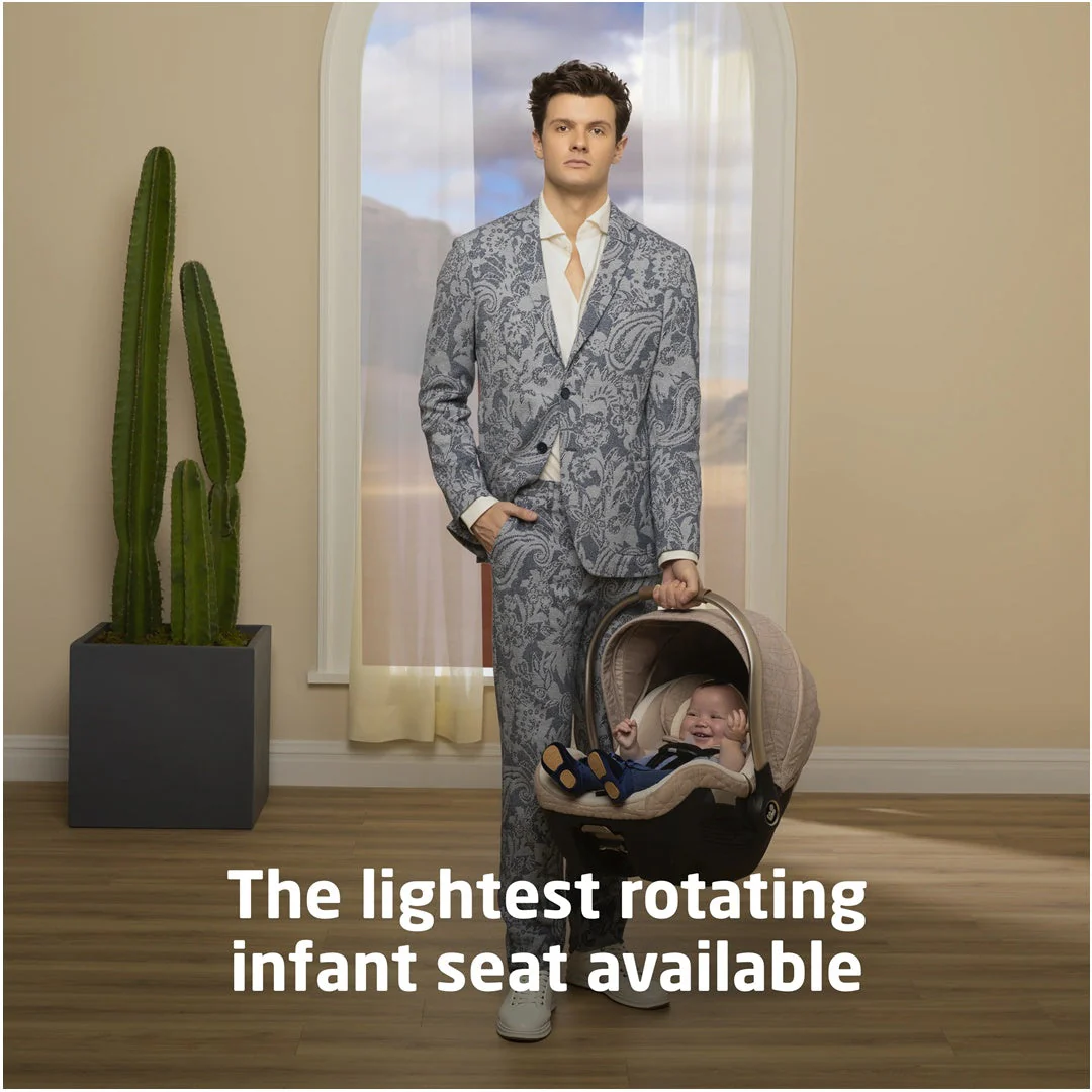Maxi-Cosi Peri 180° Rotating Infant Car Seat - Natural Heritage - Image 5