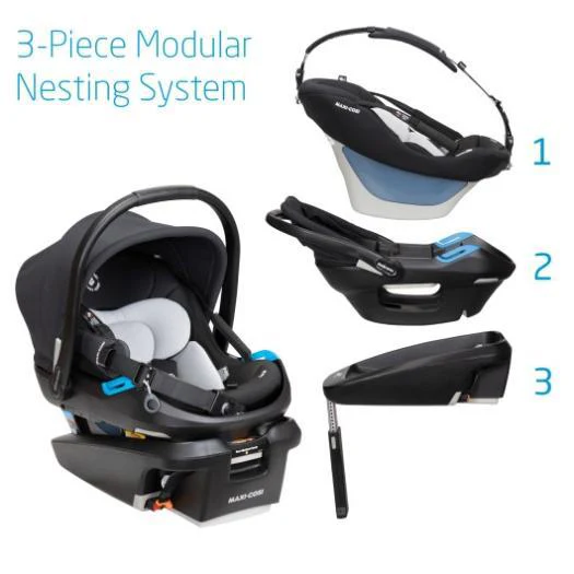 Maxi-Cosi Coral XP Infant Car Seat - Essential Graphite - Image 3