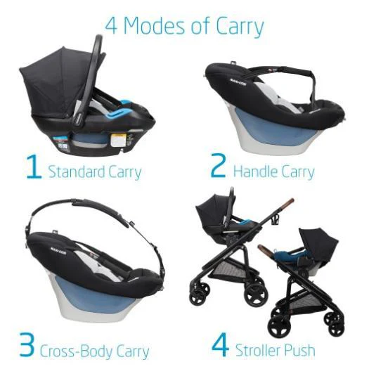 Maxi-Cosi Coral XP Infant Car Seat - Essential Graphite - Image 4
