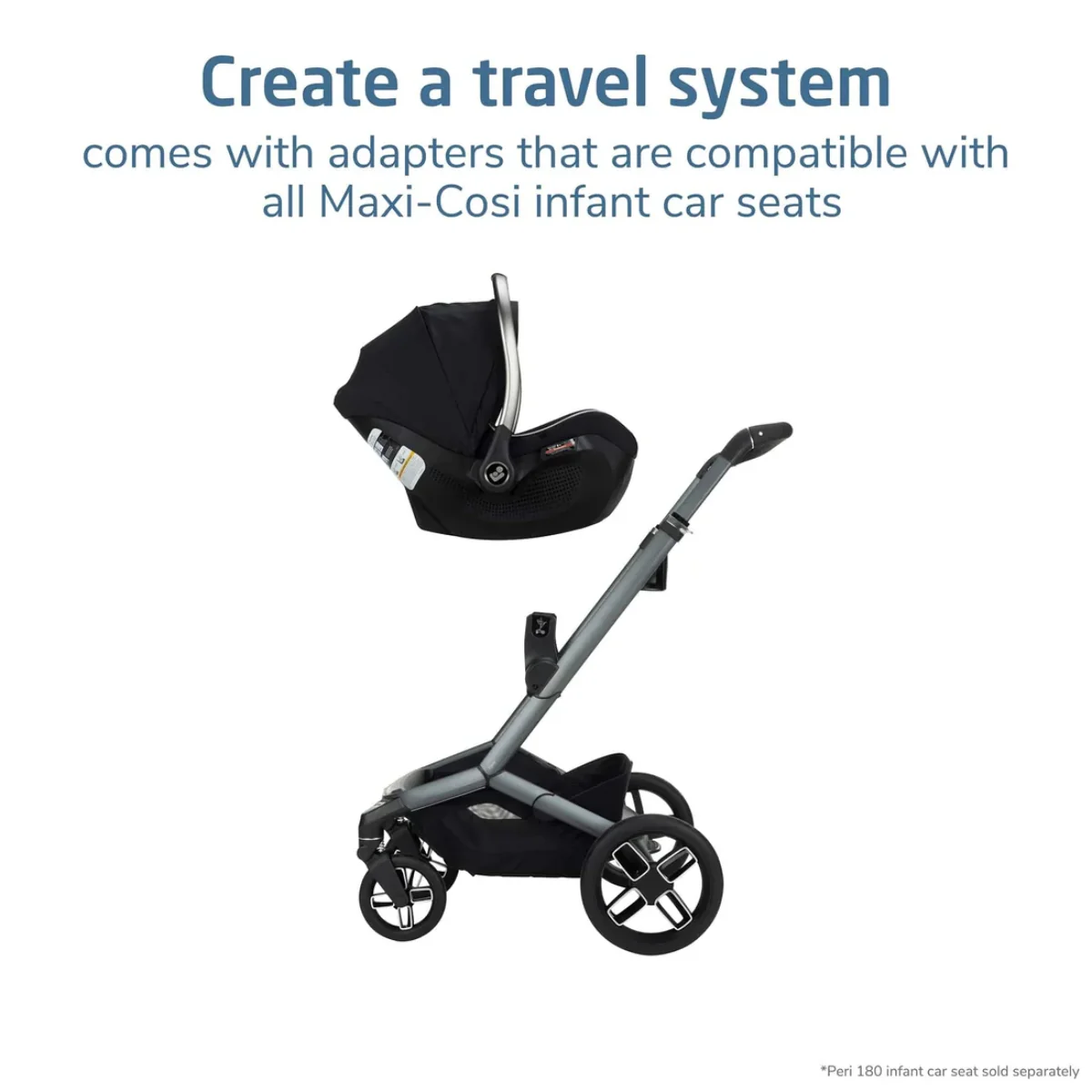 Maxi Cosi Fame Modular Stroller - Twillic Truffle - Image 8
