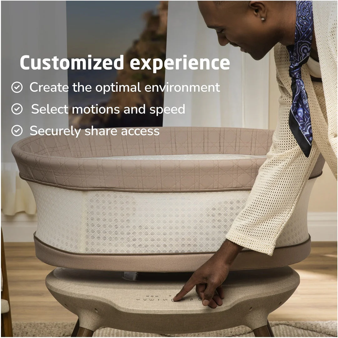 Maxi Cosi Smart Starling Bassinet - Natural Heritage - Image 11