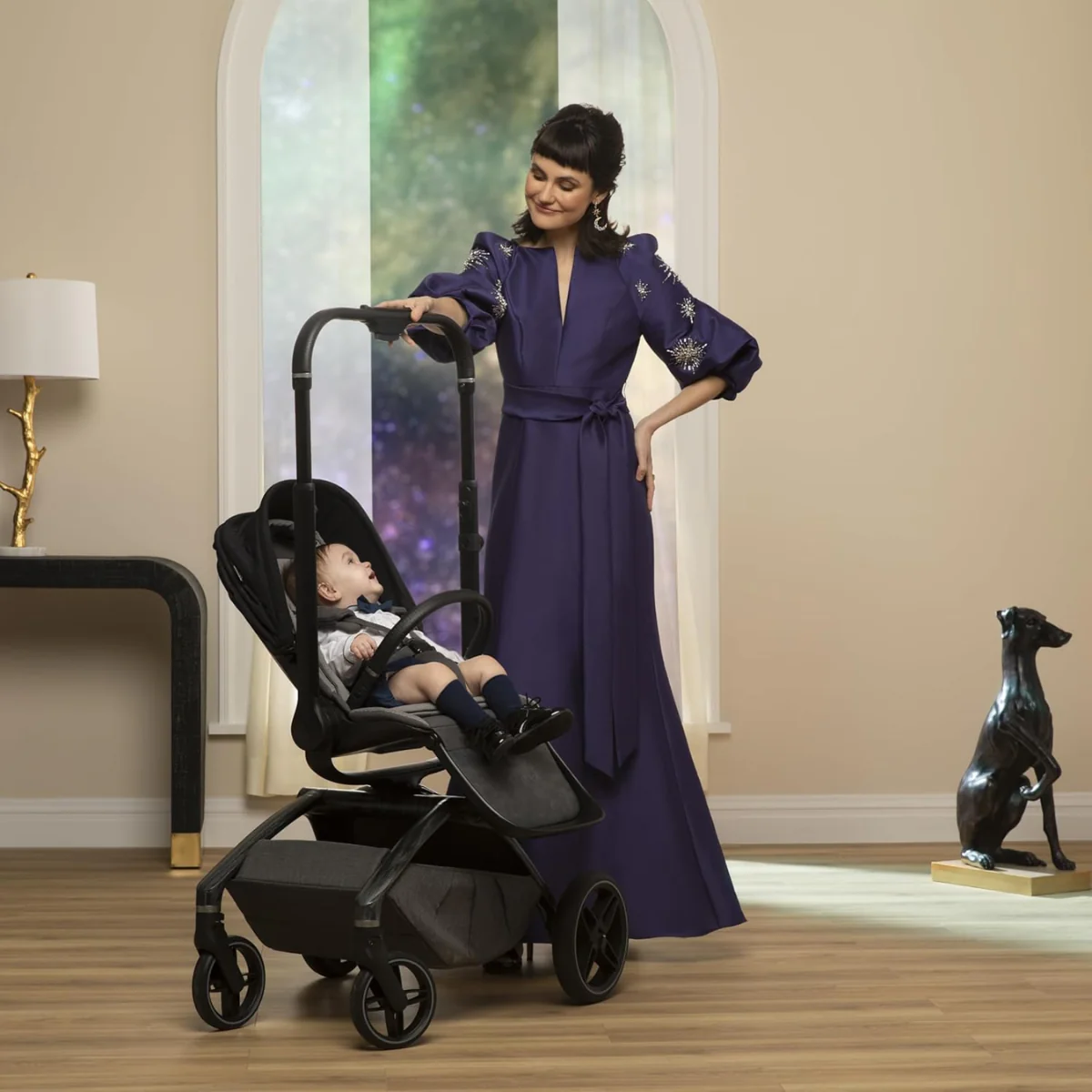 Maxi-Cosi Tana 360° Rotating Modular Stroller - Onyx Heritage - Image 15
