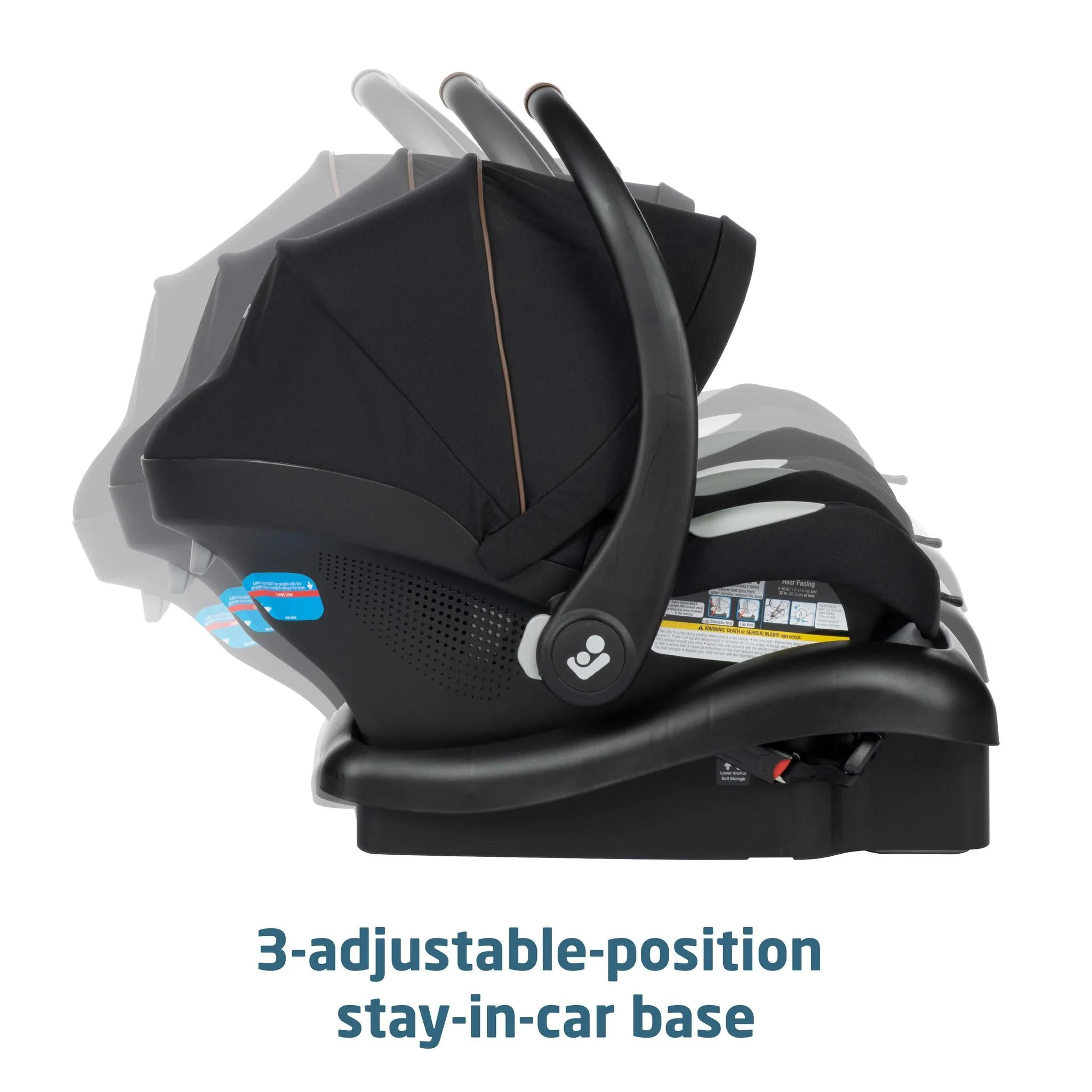 Maxi-Cosi Zelia Luxe 5-in-1 Modular Travel System - New Hope Black - Image 10