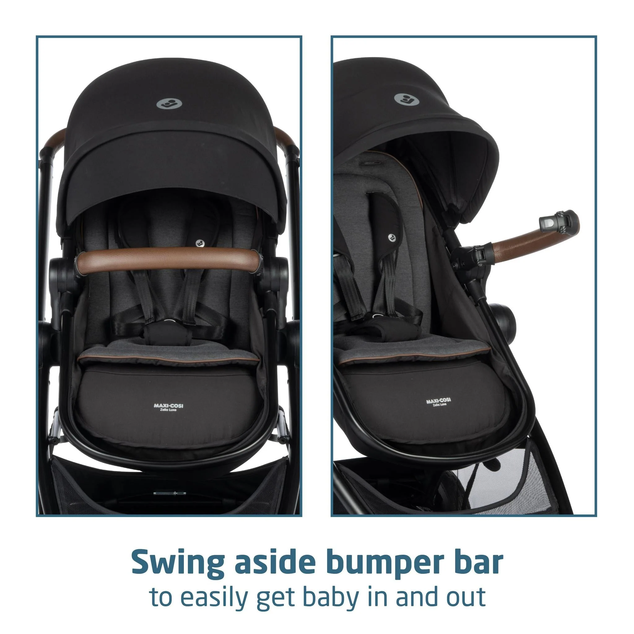 Maxi-Cosi Zelia Luxe 5-in-1 Modular Travel System - New Hope Black - Image 13