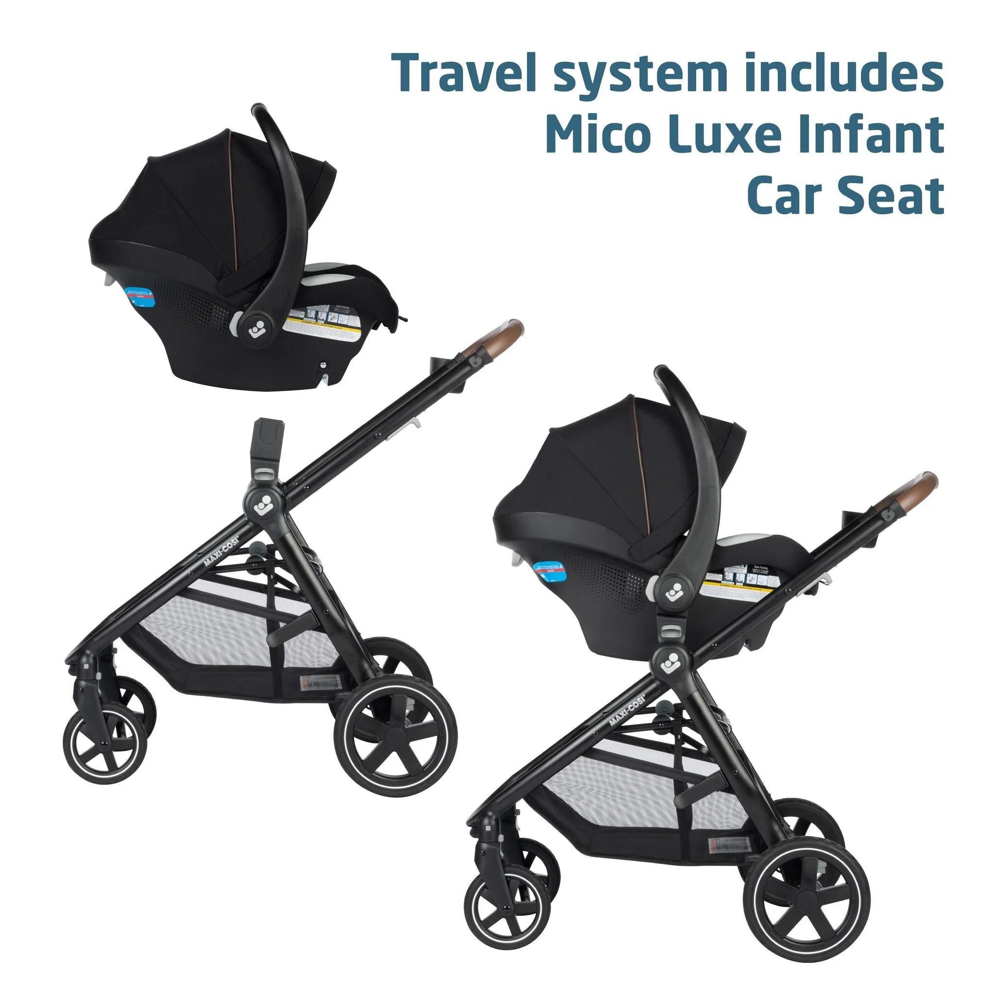Maxi-Cosi Zelia Luxe 5-in-1 Modular Travel System - New Hope Black - Image 16