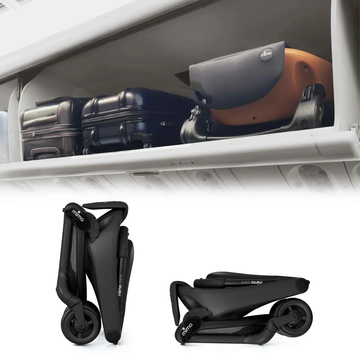 Mima Miro Stroller - Black - Image 13