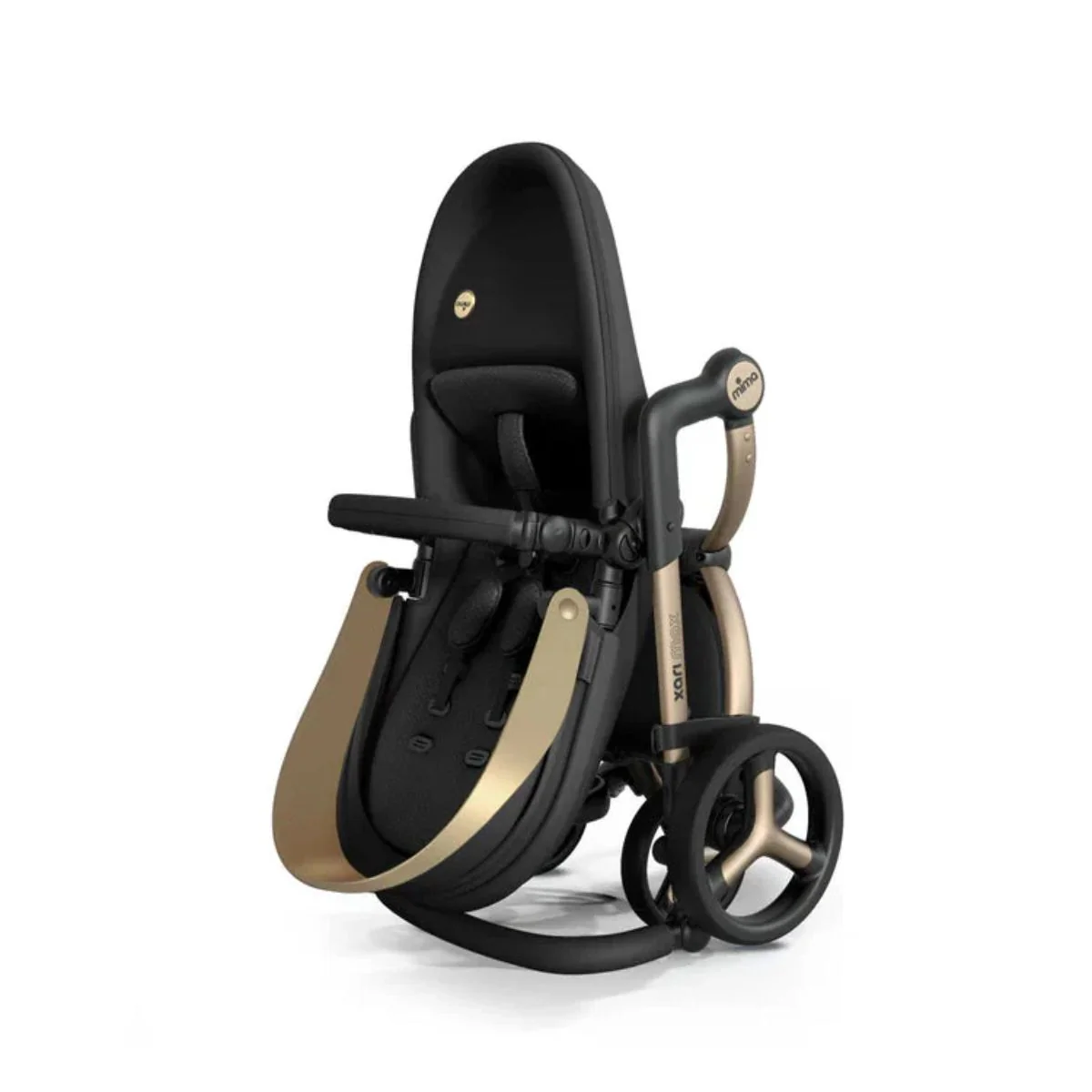 Mima Xari Max Stroller Special Edition - Black/Gold - Image 5